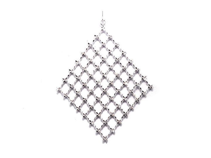 Waterfall 18K White Gold Drop Earrings