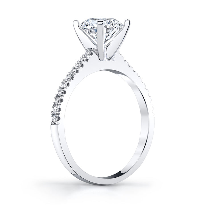 Signature Collection Jolie Sleek and Thin Diamond Engagement Ring Setting