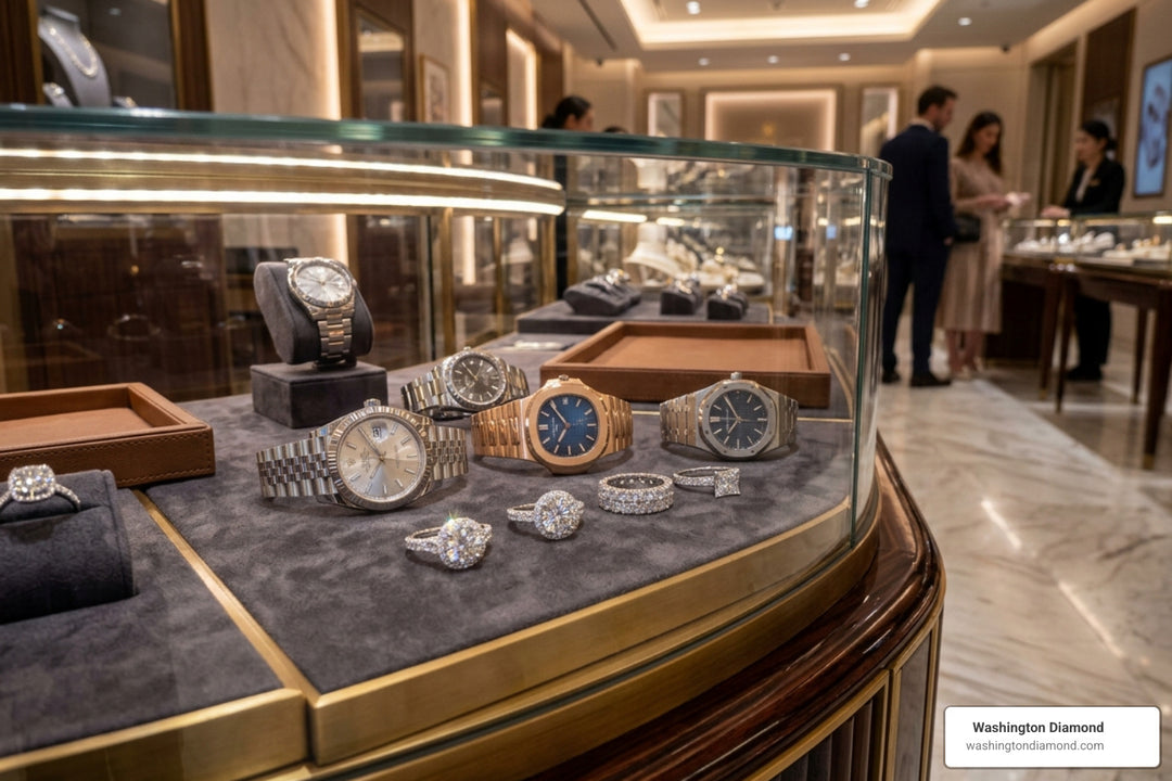 From Timepieces to Treasures: Navigating Tysons' Watch and Jewelry Market