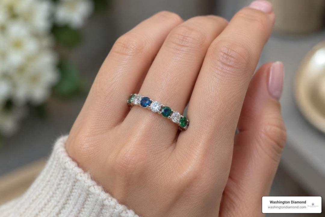From Baguettes to Pears: Finding the Perfect Eternity Rings for Women