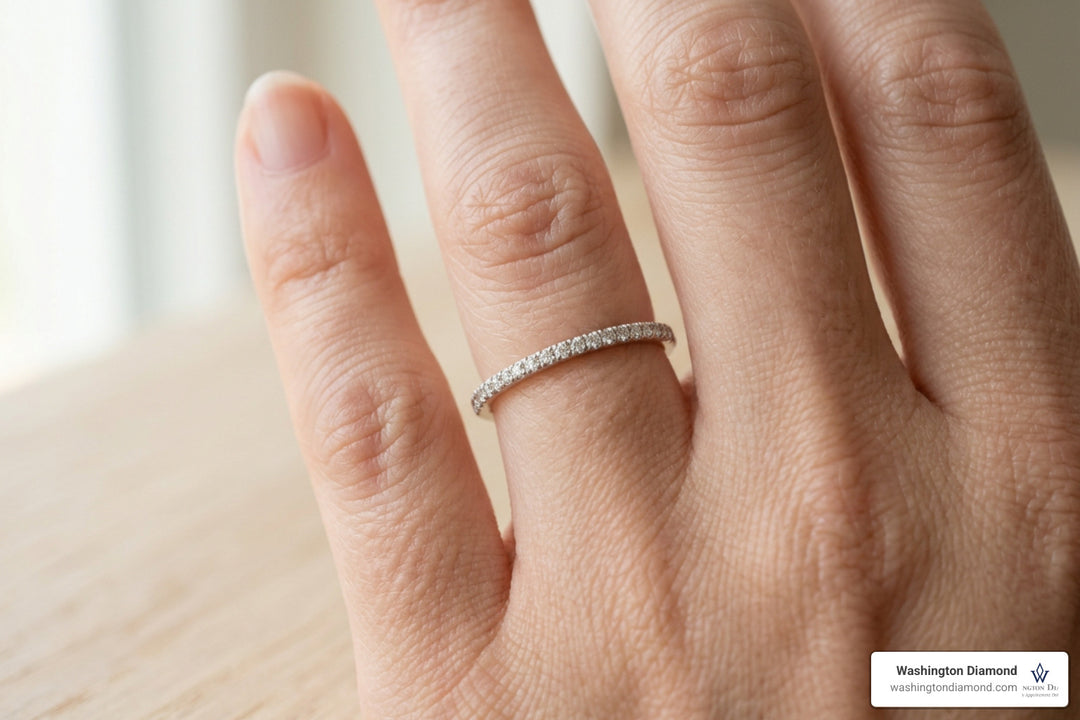 Is a 1mm Micro Pave Eternity Band Too Thin?