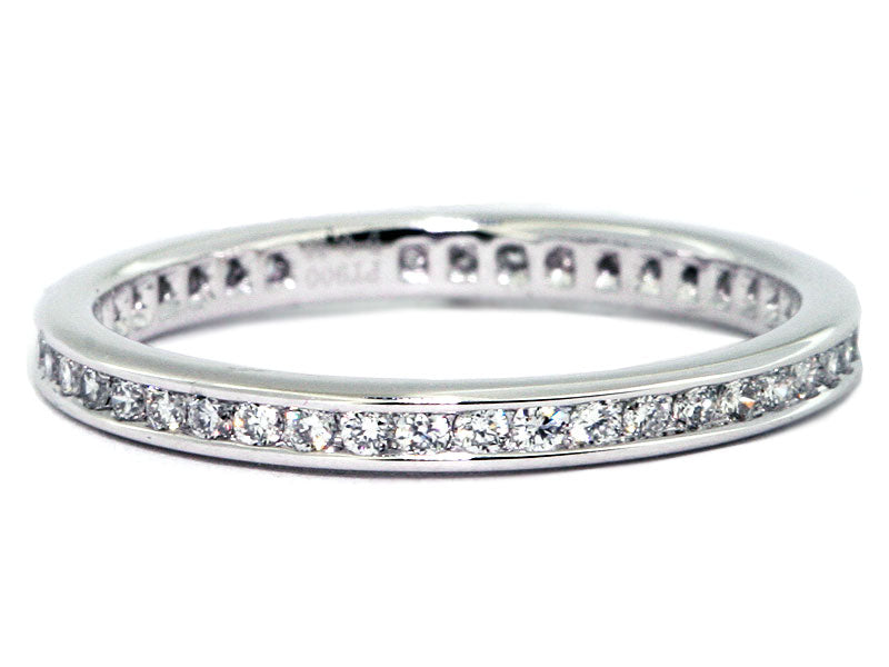 0.33 Carat Platinum Channel Set Diamond Eternity Band