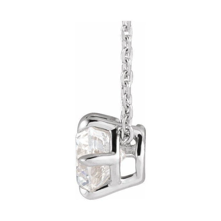 Solitaire Necklace or Slide Pendant