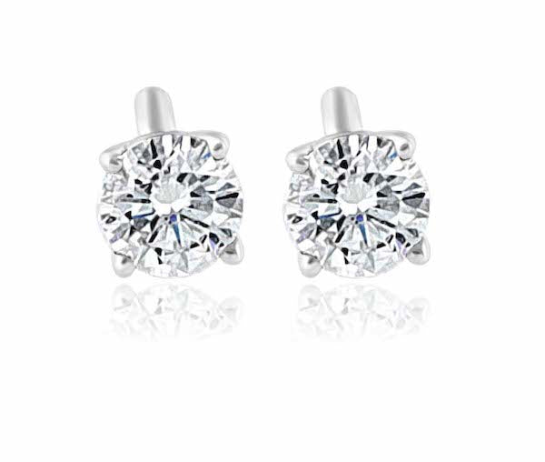Diamond Stud Earrings 0.40cttw I-J SI | Washington Diamond