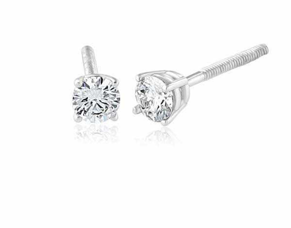 Diamond Stud Earrings 0.40cttw I-J SI | Washington Diamond