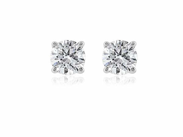 Diamond Stud Earrings 0.40cttw I-J SI | Washington Diamond
