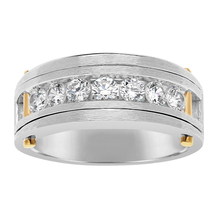 Multi-Diamond Channel Band Ring