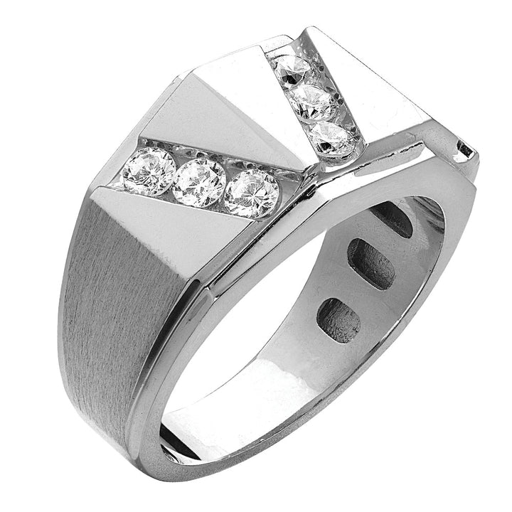 9-Stone Round Diamond Fashion Ring