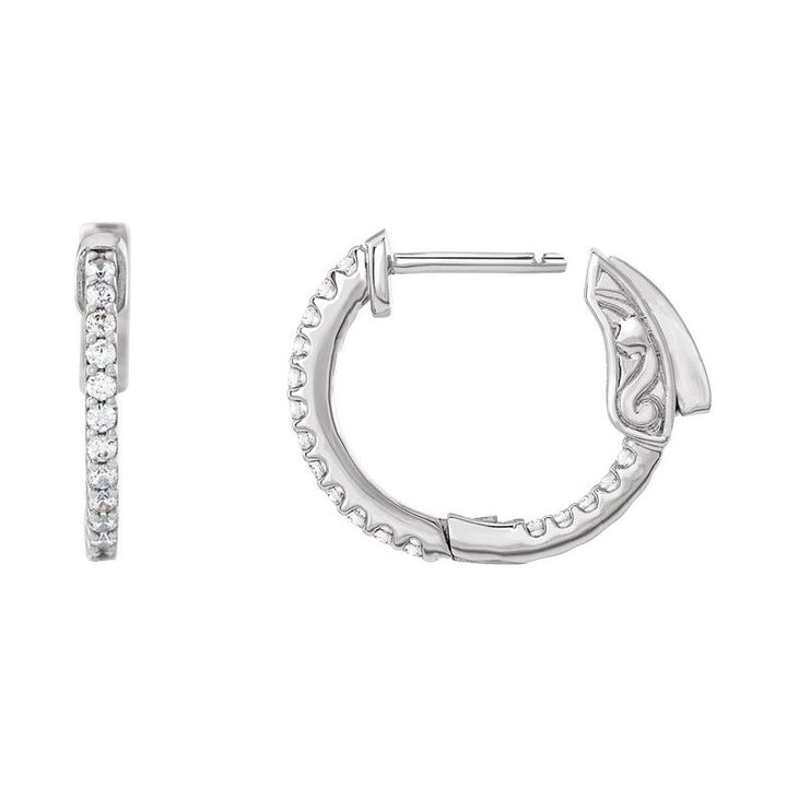 Inside-Outside Hoop Earrings
