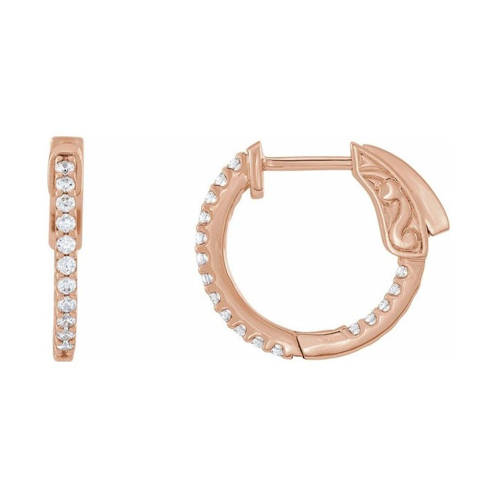 Inside-Outside Hoop Earrings