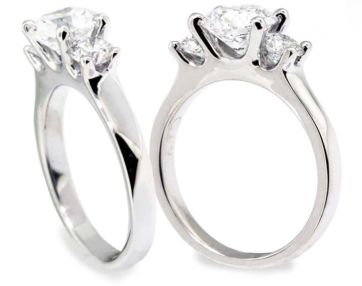 3-Stone "Arista" Engagement Setting | Washington Diamond