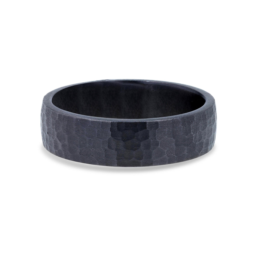 6.5mm Sand-Blasted Tantalum Men's Wedding Band