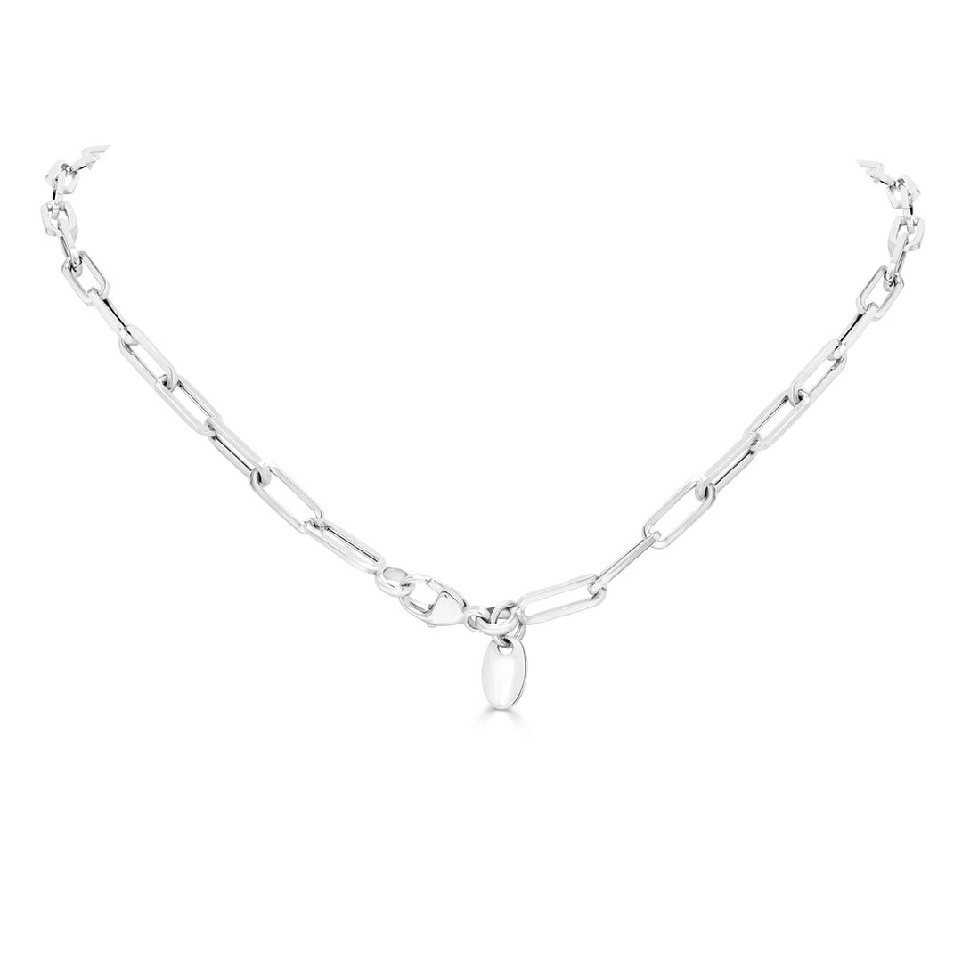 1.73ct Lab-Grown Diamond Bezel Pendant in 14kt White Gold