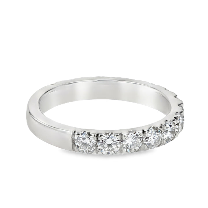 14kt White Gold ¾ Eternity Band with 1.40ct Lab Diamonds