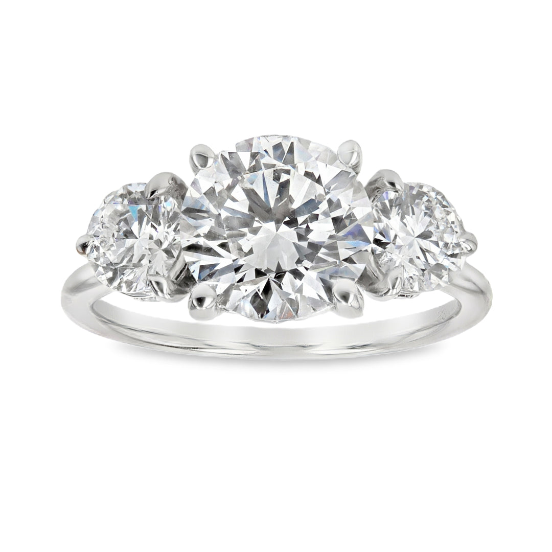 2.41ct Lab-Grown Diamond Engagement Ring in 14K White Gold