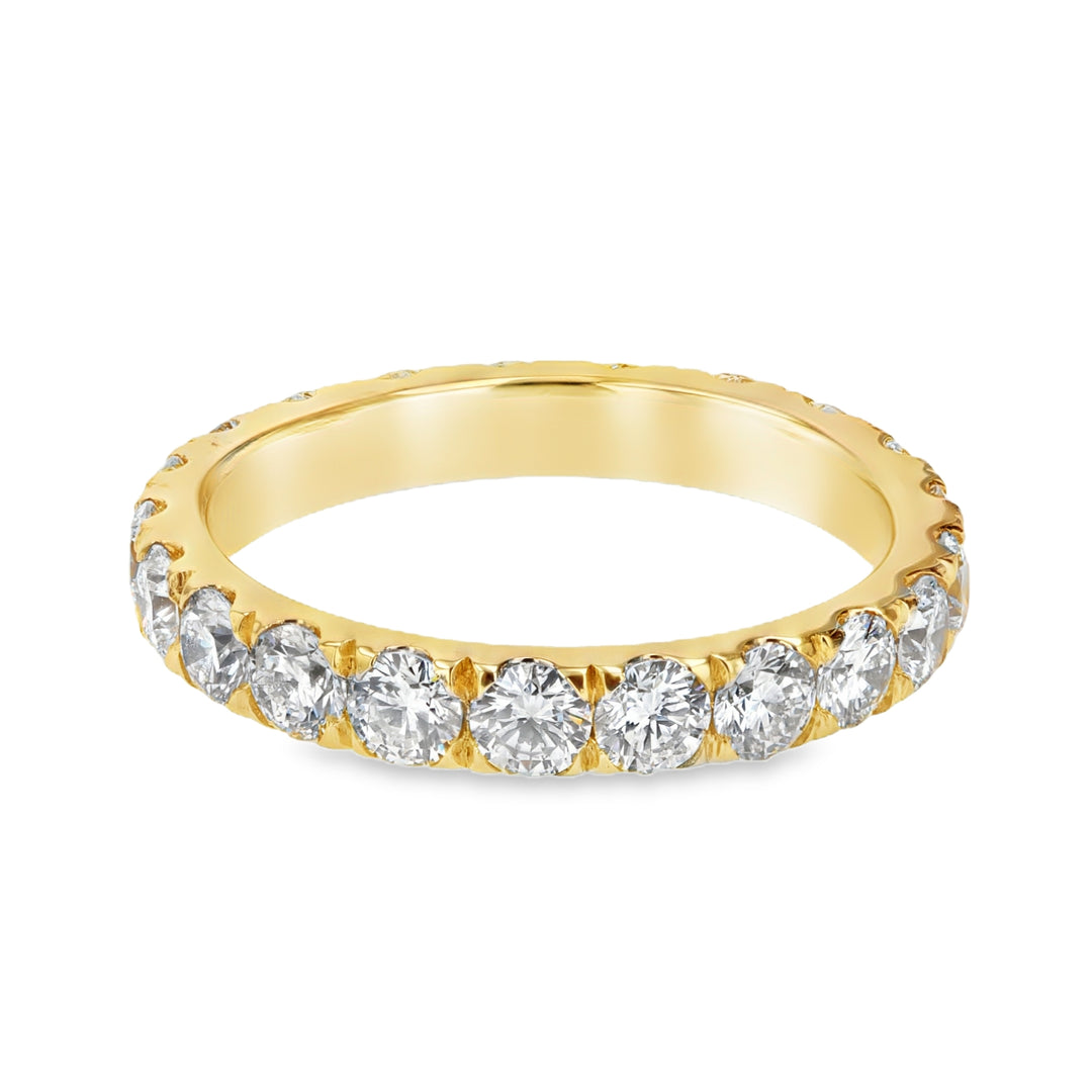 14kt Yellow Gold Lab-Grown Diamond Wedding Band 2.00ct