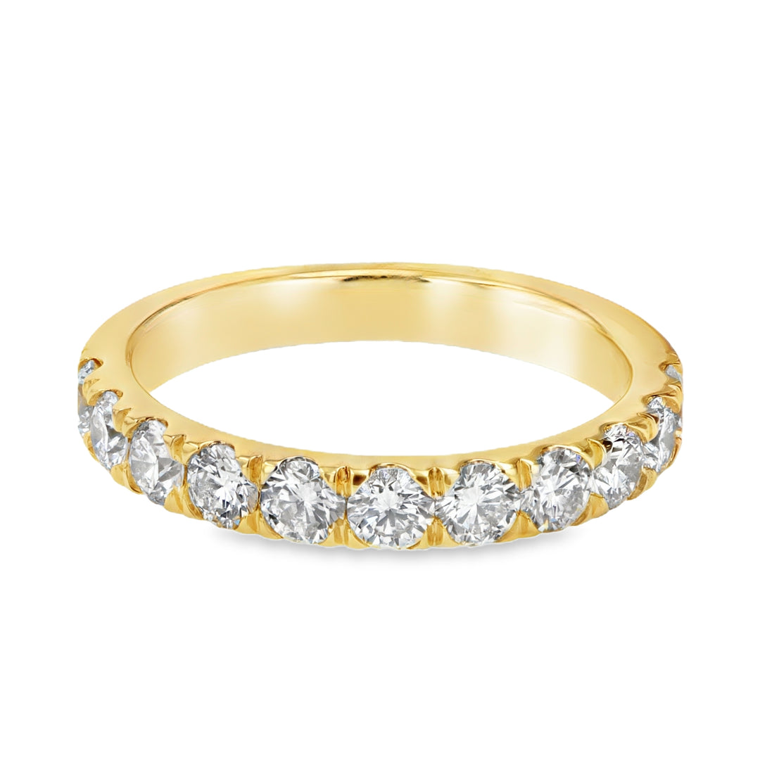 14kt Yellow Gold Lab-Grown Diamond Wedding Band 1.05ct