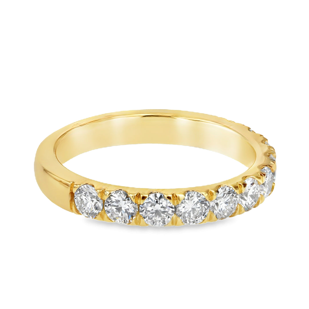 14kt Yellow Gold Lab-Grown Diamond Wedding Band 1.05ct