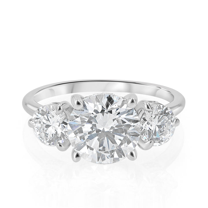 2.41ct Lab-Grown Diamond Engagement Ring in 14K White Gold