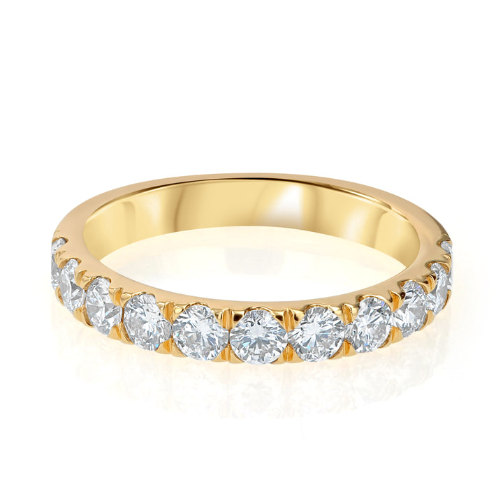 14kt Yellow Gold Lab-Grown Diamond Wedding Band 1.05ct