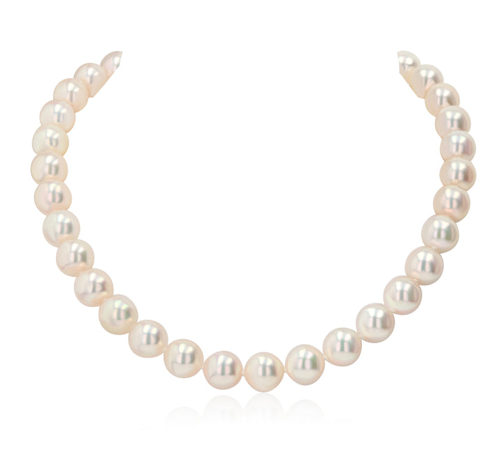 18" Akoya Pearl Necklace 8–8.5mm with 14KW Clasp