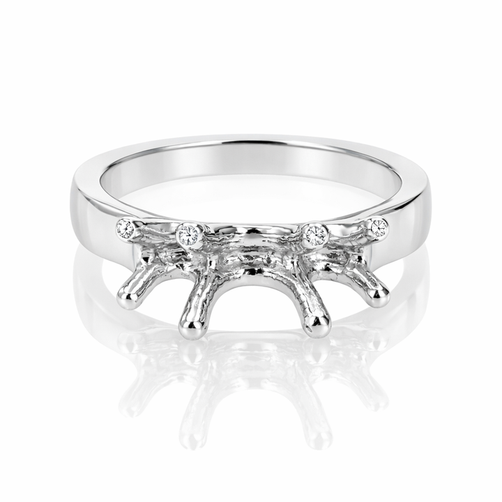 3-Stone "Arista" Engagement Setting | Washington Diamond