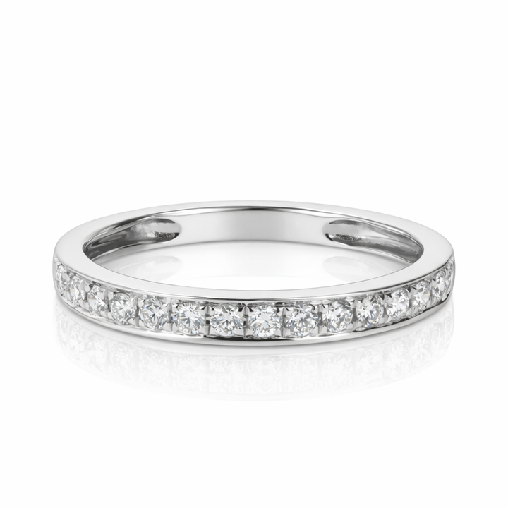 .25ct Diamond Platinum Channel Set Wedding Band