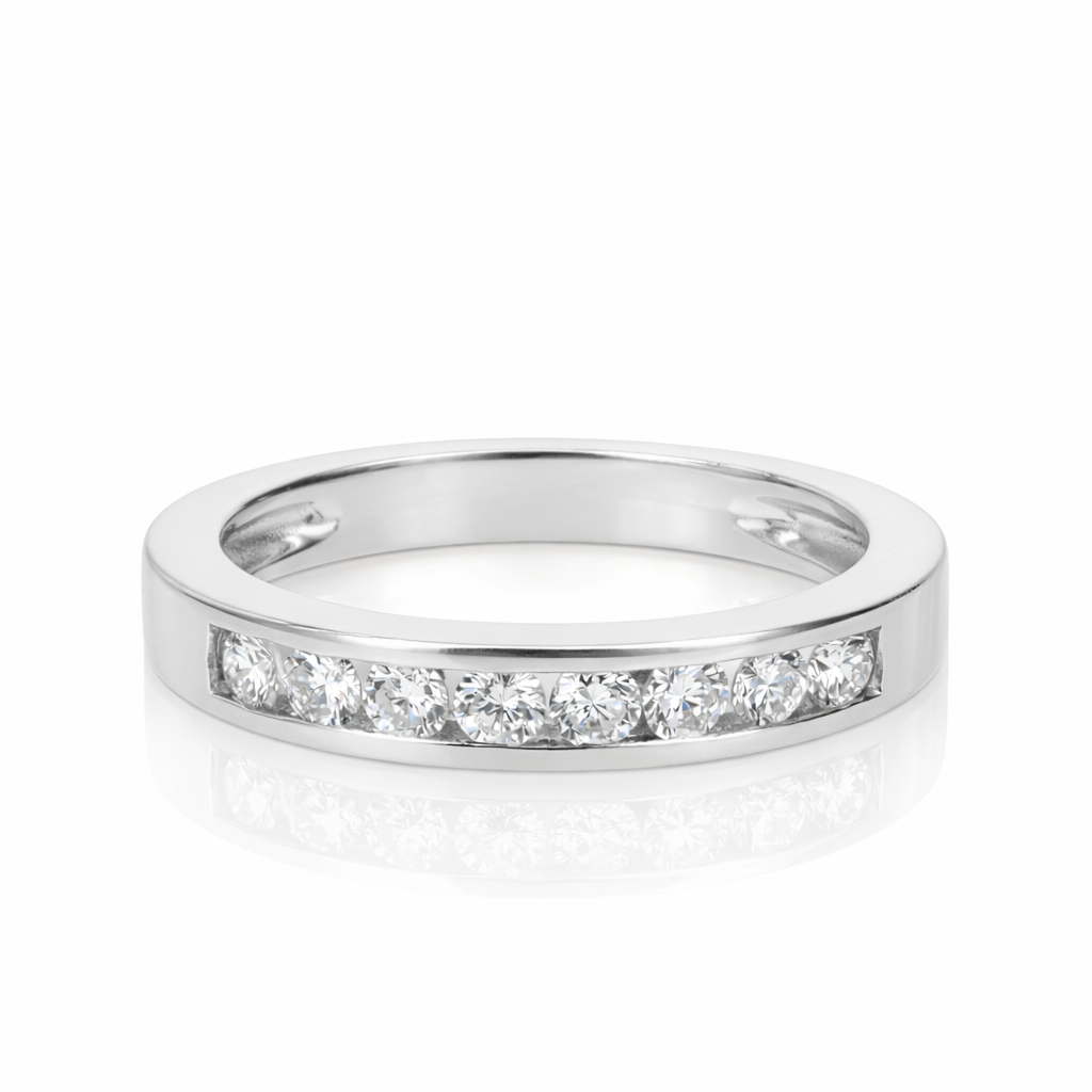 .40ct Diamond Platinum Channel-Set Wedding Band