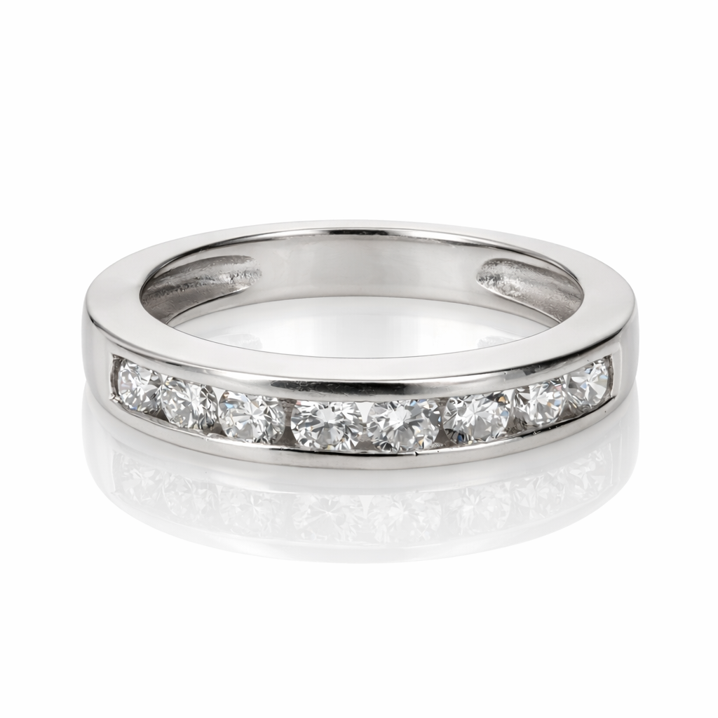 .40ct Diamond Channel Set Platinum Wedding Band