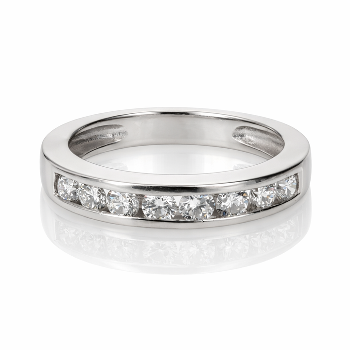 .40ct Diamond Channel Set Platinum Wedding Band
