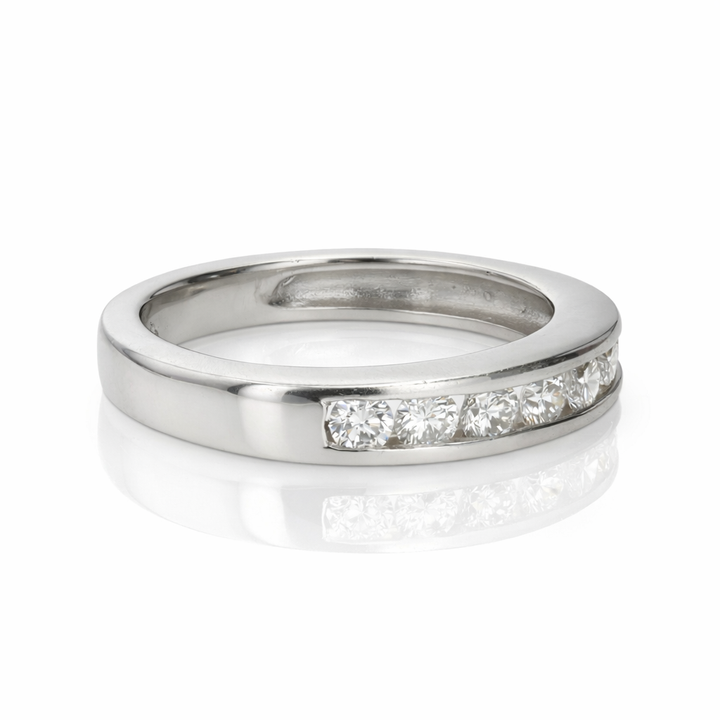 .40ct Diamond Channel Set Platinum Wedding Band