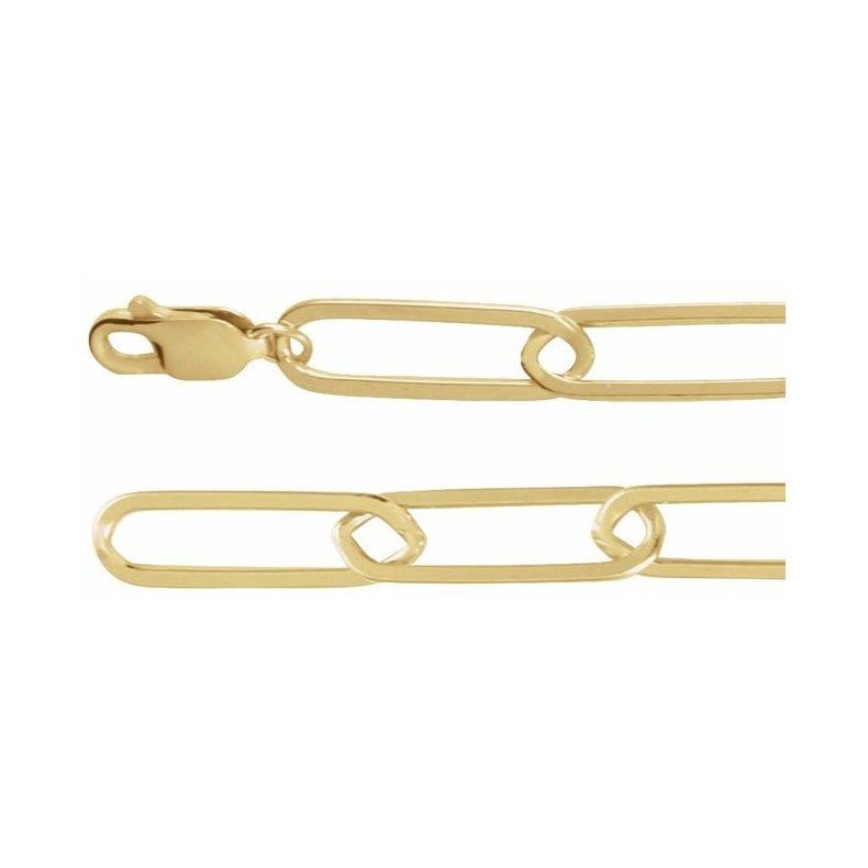 6.2 mm Paperclip-Style Chain