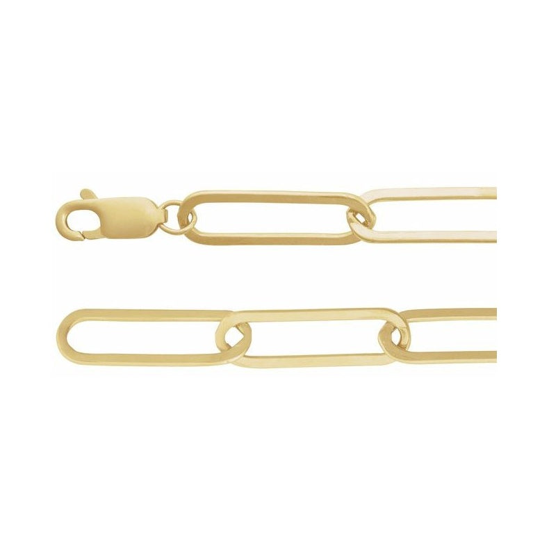 6.2 mm Paperclip-Style Chain