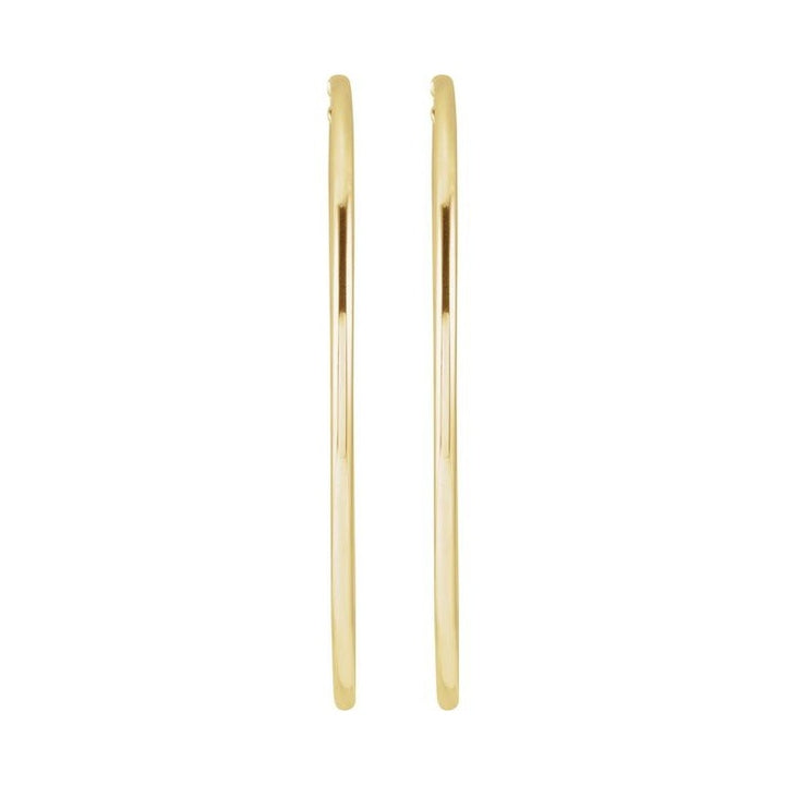 Tube Hoop Earrings