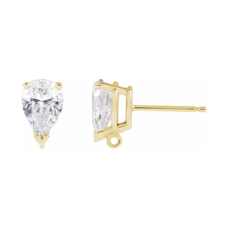 Basket Stud Earring Top