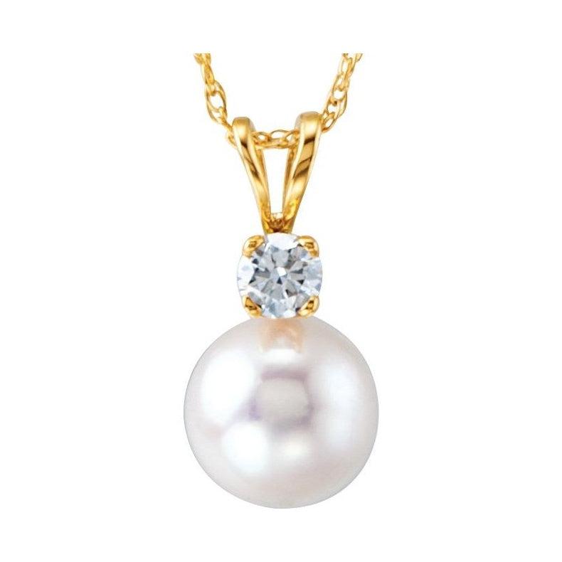 Accented Pearl Necklace