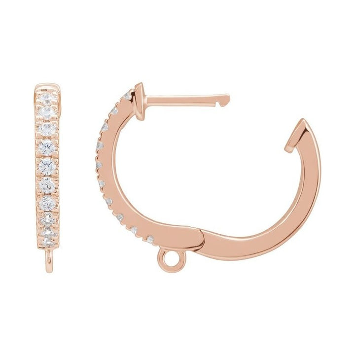 Accented Hoop Earring Top