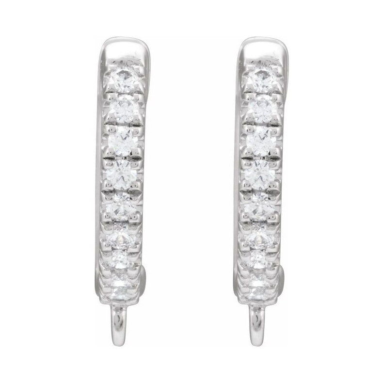 Accented Hoop Earring Top
