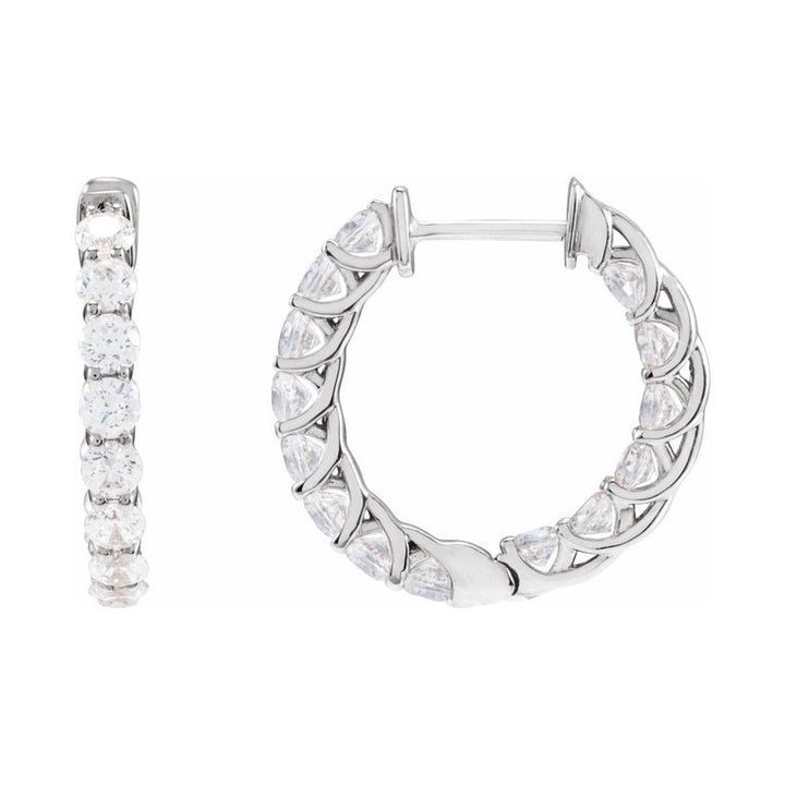 Inside-Outside Hoop Earrings