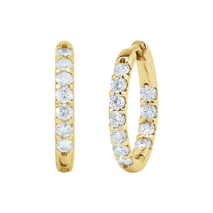 Inside-Outside Hoop Earrings