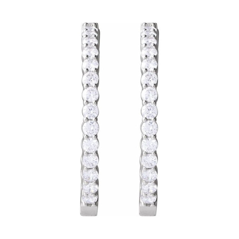 Inside-Outside Hoop Earrings