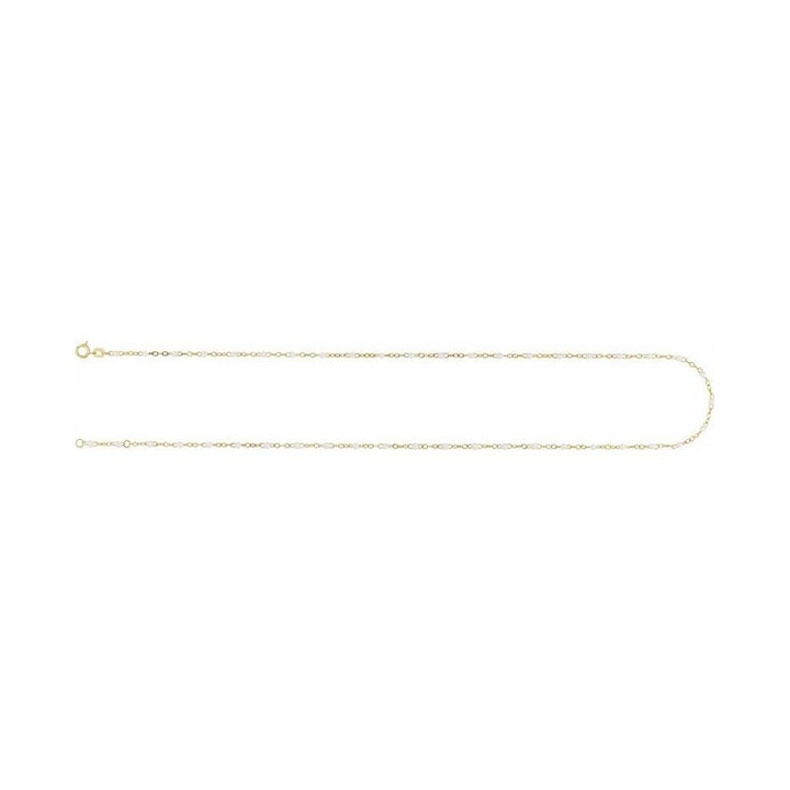 2 mm Enamel Bead Adjustable Chain