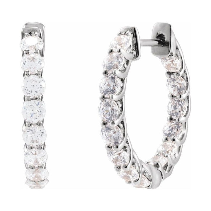 Inside-Outside Hoop Earrings