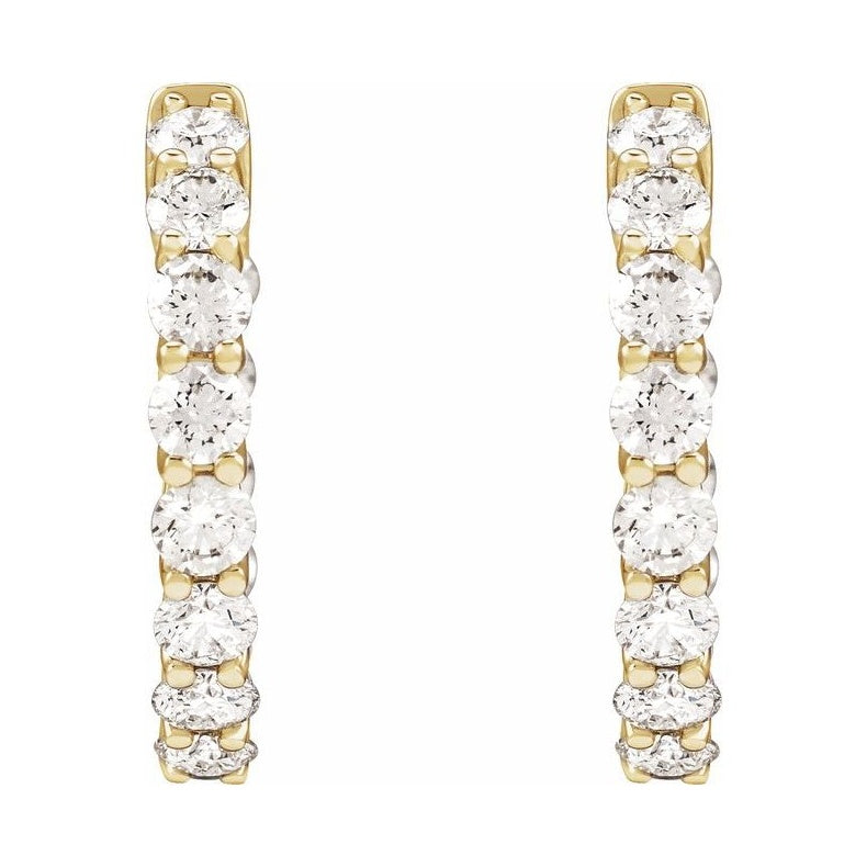 Inside-Outside Hoop Earrings