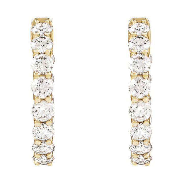 Inside-Outside Hoop Earrings