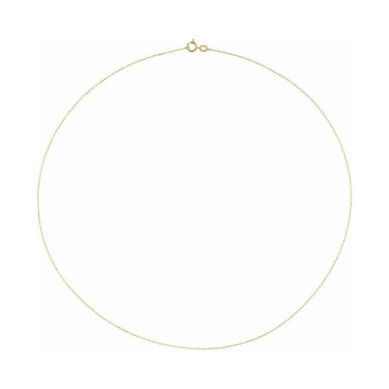 .85 mm Paperclip-Style Chain