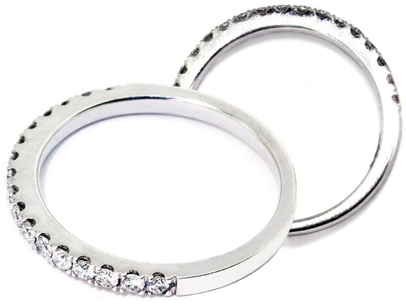 Platinum Split-Prong  Wedding Band | Washington Diamond
