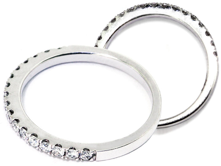 Platinum Split-Prong  Wedding Band | Washington Diamond
