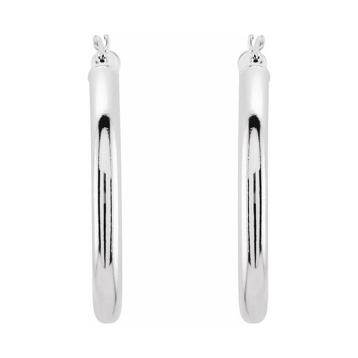 Tube Hoop Earrings