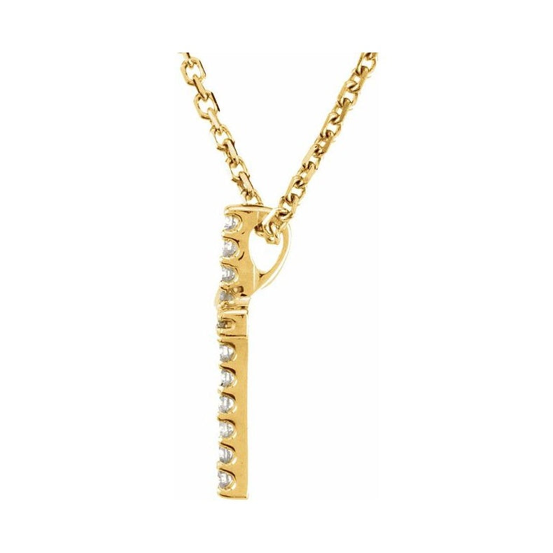 Petite Cross Necklace or Pendant